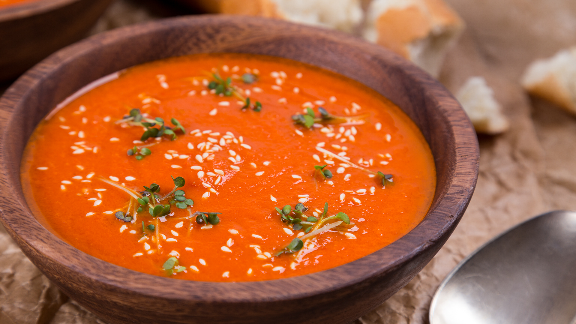 Turmeric Tomato Detox Soup Recipe